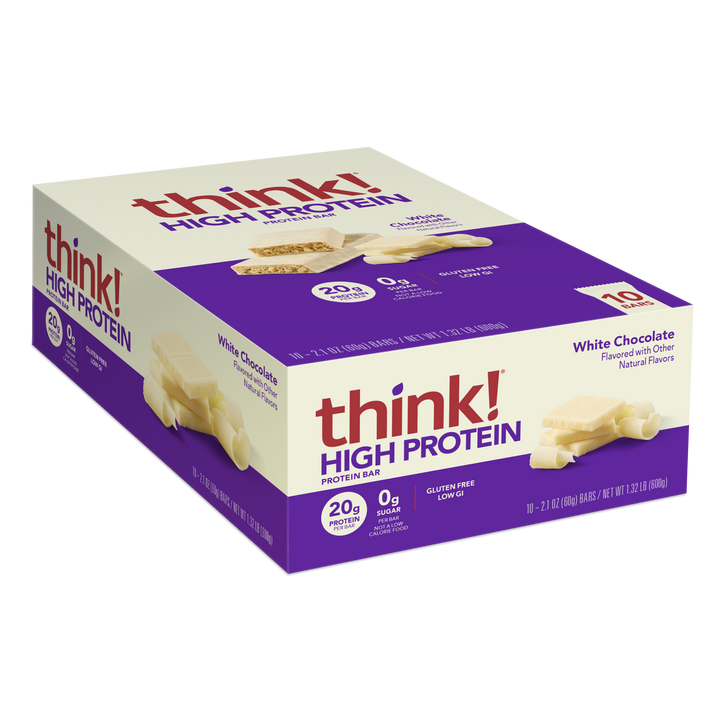 HIGH PROTEIN 10 BARS - WHITE CHOCOLATE
