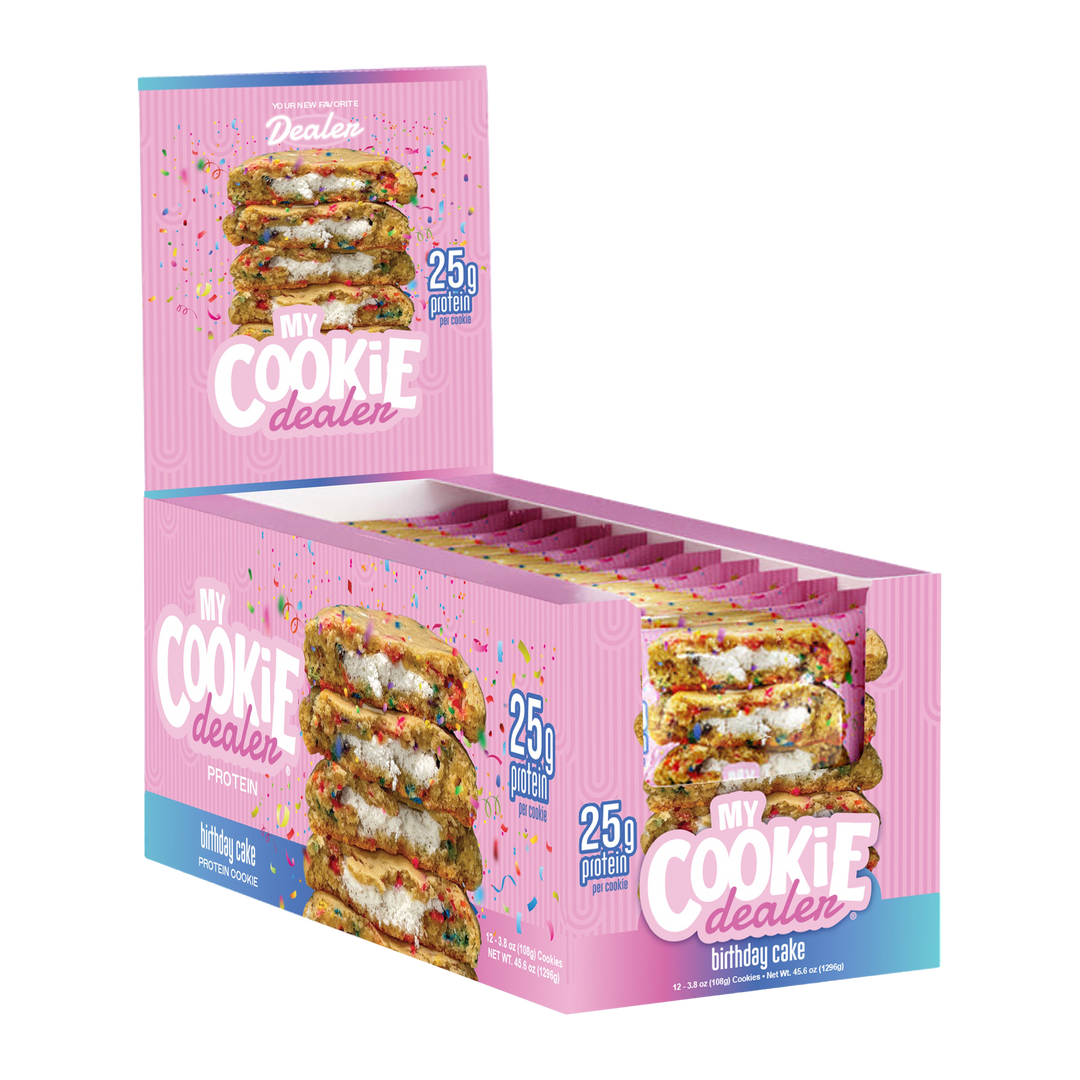 MY COOKIE DEALER 113 G 12 PACK - BIRTHDAY CAKE