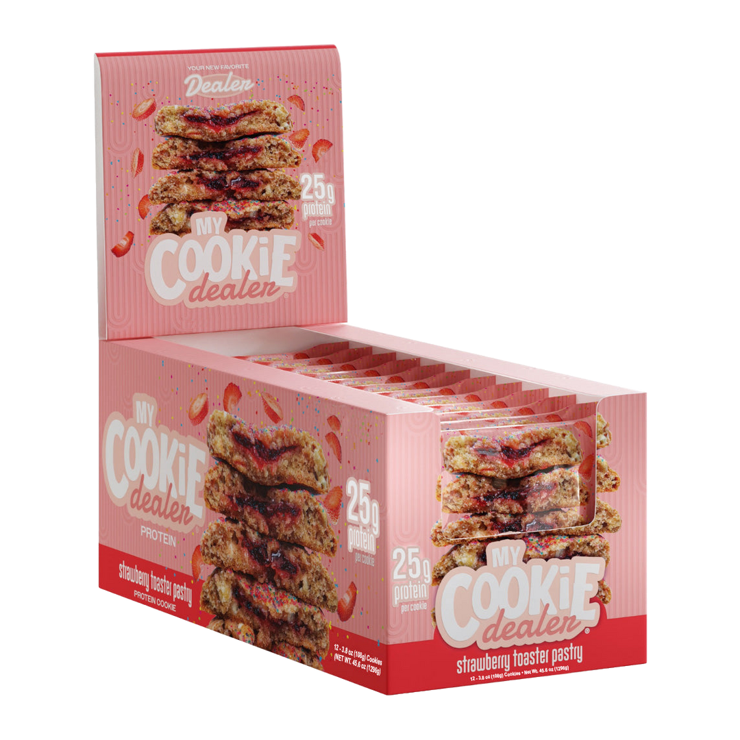 MY COOKIE DEALER 113 G 12 PACK - STRAWBERRY TOASTER