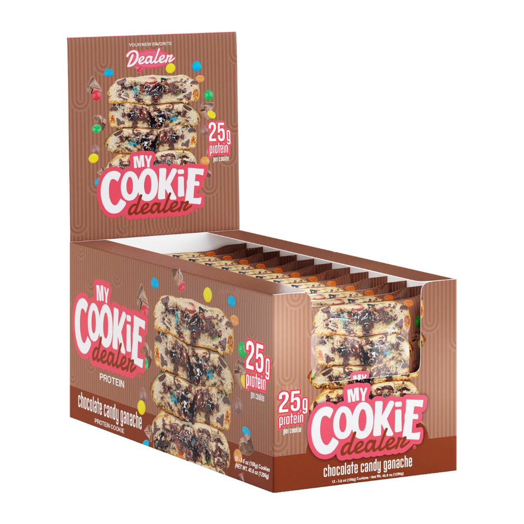 MY COOKIE DEALER 113 G 12 PACK - CHOCOLATE CANDY GANACHE