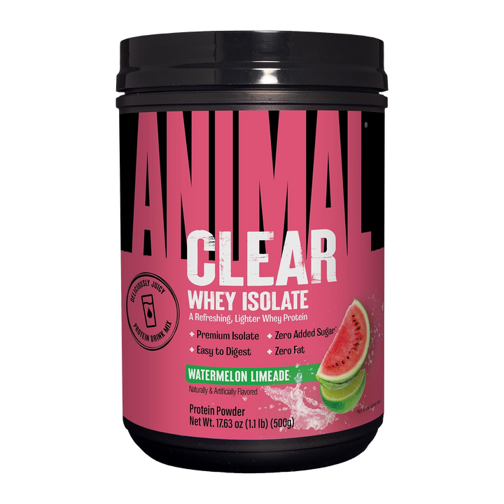 ANIMAL CLEAR WHEY ISOLETE 500 GRS - WATERMELON LIMEADE