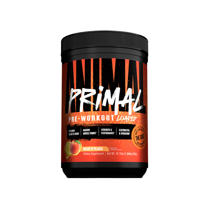 ANIMAL PRIMAL POWDER 25 SERV - WICKD PEACH