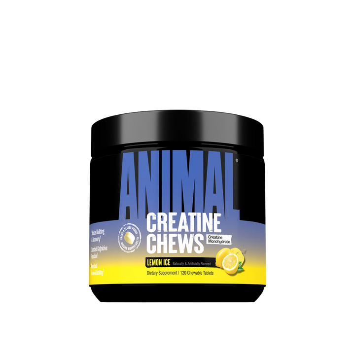 ANIMAL CHEWS CREATINE 120 TABLETS - TABLETS LEMON ICE