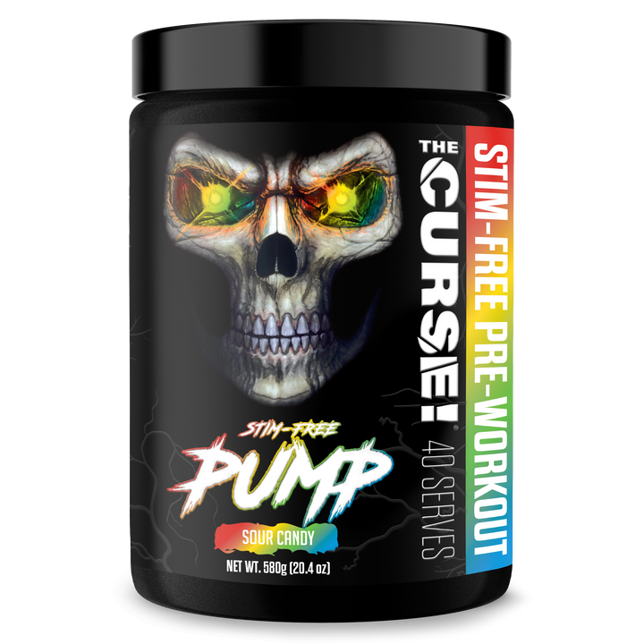 THE CURSE STIM FREE PUMP 40 SERV - SOUR CANDY