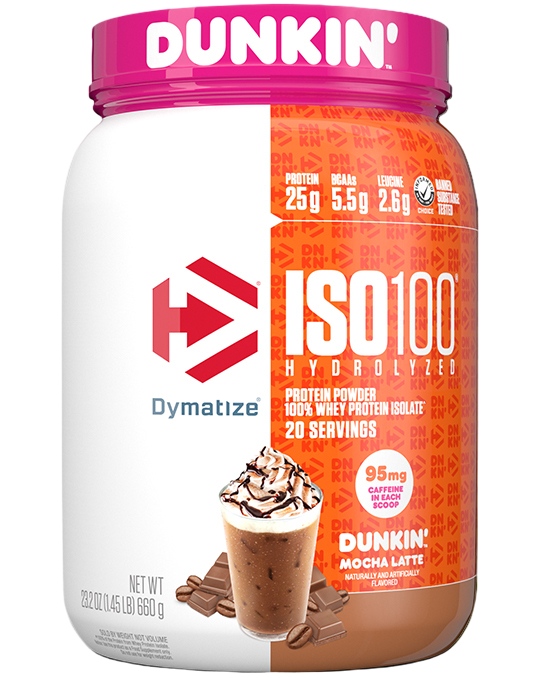 ISO 100 1.3 LBS 20 SERV - DUNKIN MOCHA LATTE