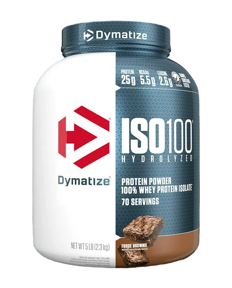 ISO 100 5 LBS - CHOCOLATE FUDGE BROWNIE