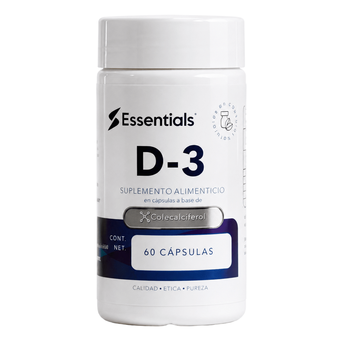 VITAMINA D-3 60 CAPS