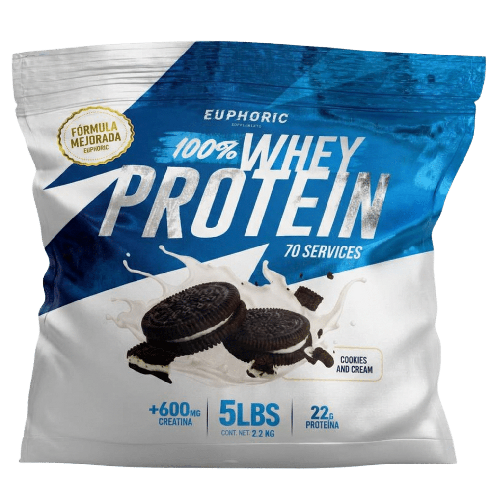 WHEY PROTEIN 5 LBS - COOKIES & CREAM