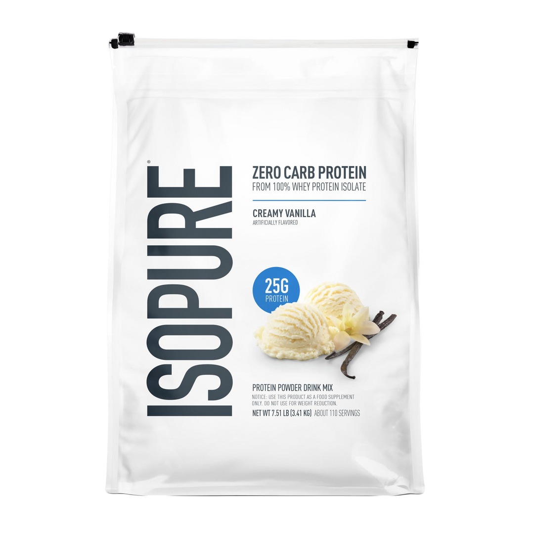 ISOPURE ZERO CARB BAG 7.5 LB - CREAMY VANILLA