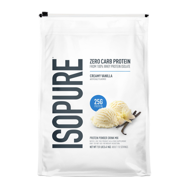 ISOPURE ZERO CARB BAG 7.5 LB - CREAMY VANILLA