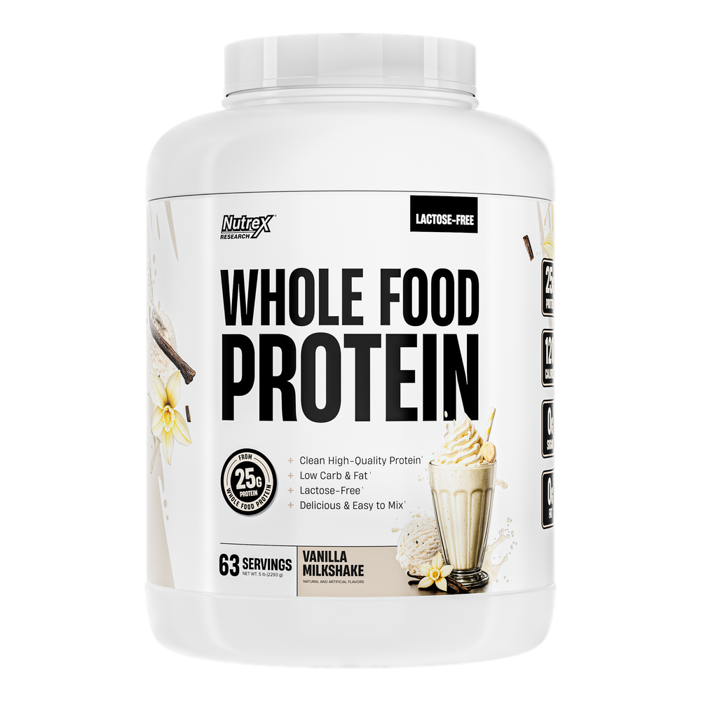 WHOLE FOOD PROTEIN 5 LBS - VANILLA MILKSHAKE
