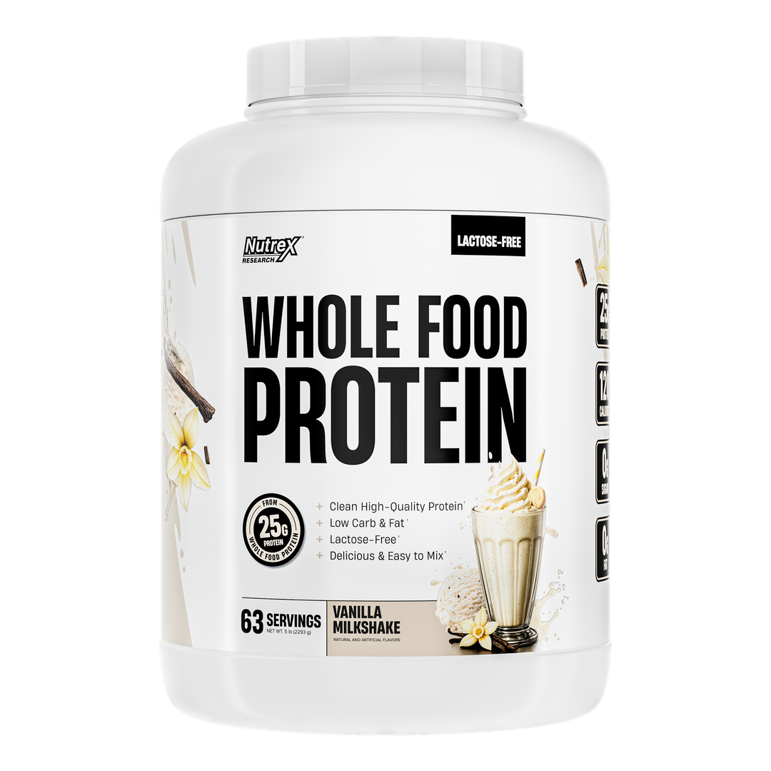 WHOLE FOOD PROTEIN 5 LBS - VANILLA MILKSHAKE