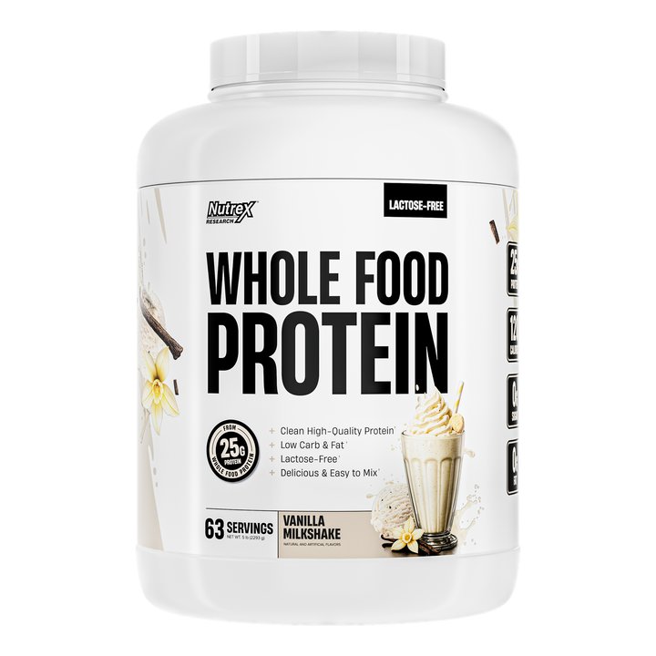 WHOLE FOOD PROTEIN 5 LBS - VANILLA MILKSHAKE