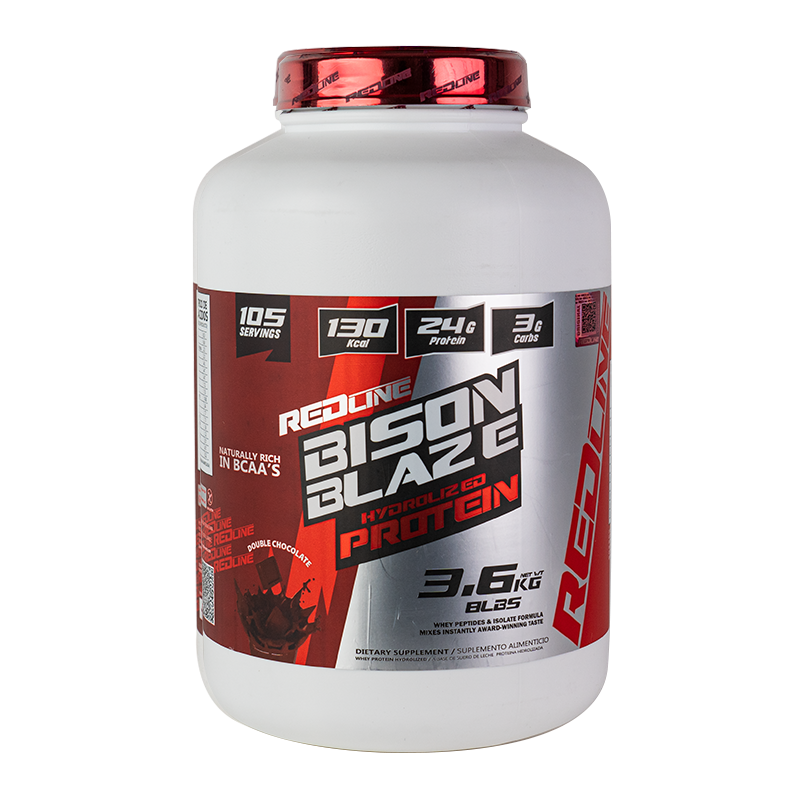 LINE BISON BLAZE PROTEIN HIDROLIZADA 8 LBS - DOUBLE CHOCOLATE
