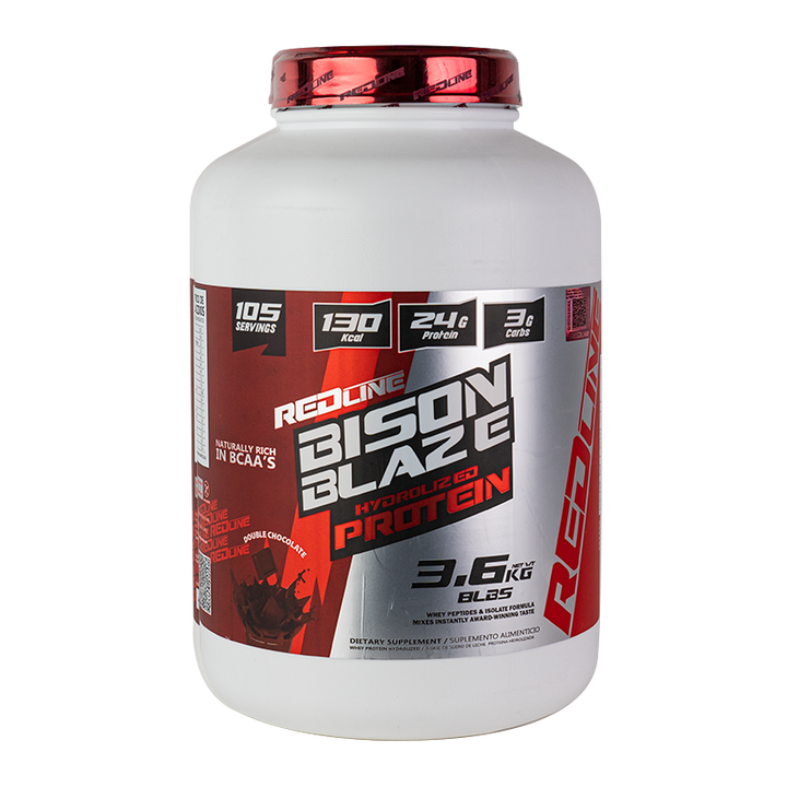 LINE BISON BLAZE PROTEIN HIDROLIZADA 8 LBS - DOUBLE CHOCOLATE