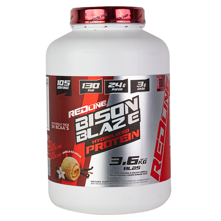 LINE BISON BLAZE PROTEIN HIDROLIZADA 8 LBS - VAINILLA
