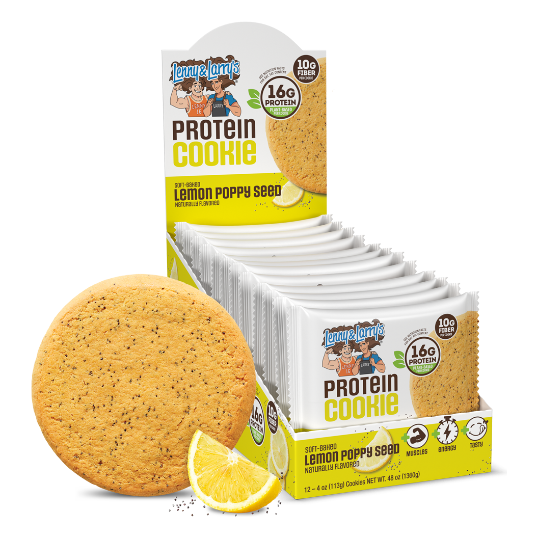 COMPLETE COOKIE 12 COOKIES - LEMON POPPYSEED