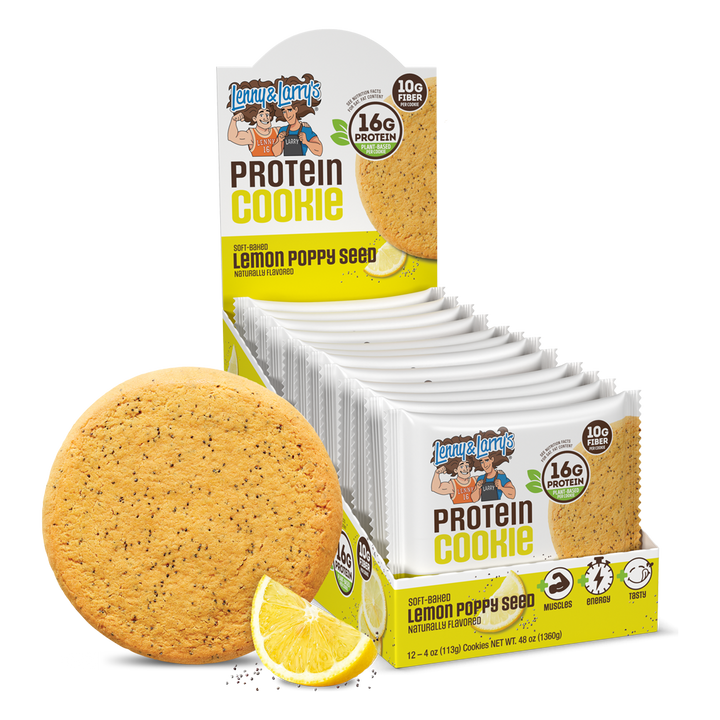 COMPLETE COOKIE 12 COOKIES - LEMON POPPYSEED