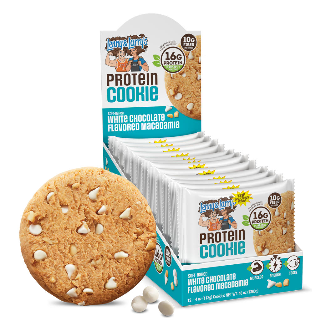 COMPLETE COOKIE 12 COOKIES - WHITE CHOCOLATE FLAVORED MACADAMIA