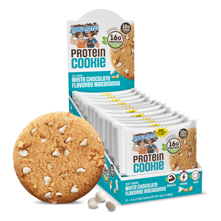 COMPLETE COOKIE 12 COOKIES - WHITE CHOCOLATE FLAVORED MACADAMIA