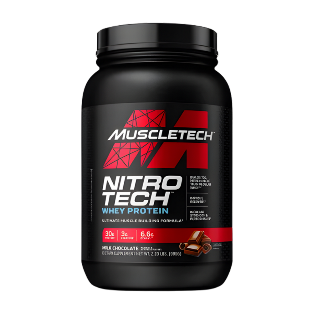 NITRO TECH WHEY PROTEIN 2.2 LBS - CHOCOLATE