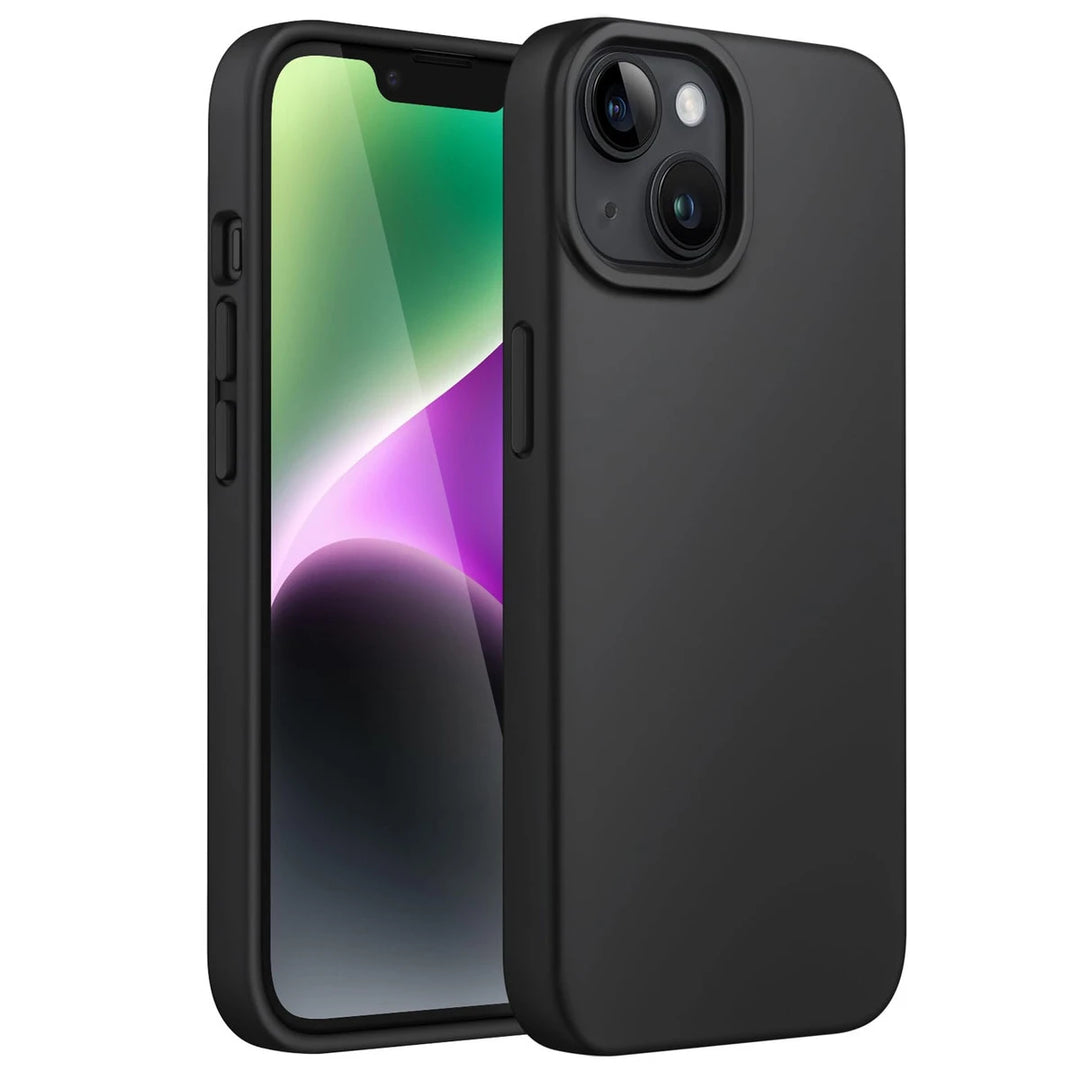SILICONE PHONE CASE BLACK