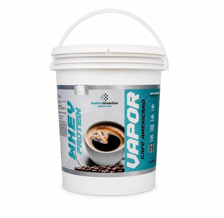 CUBETA VAPOR WHEY 13.2 LBS CAFE AMERICANO