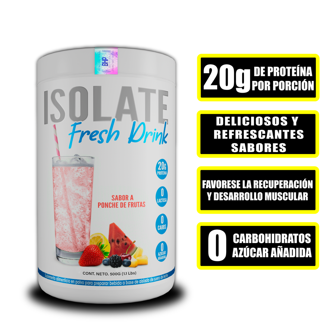 ISOLATE FRESH DRINK 11 LBS PONCHE DE FRUTAS