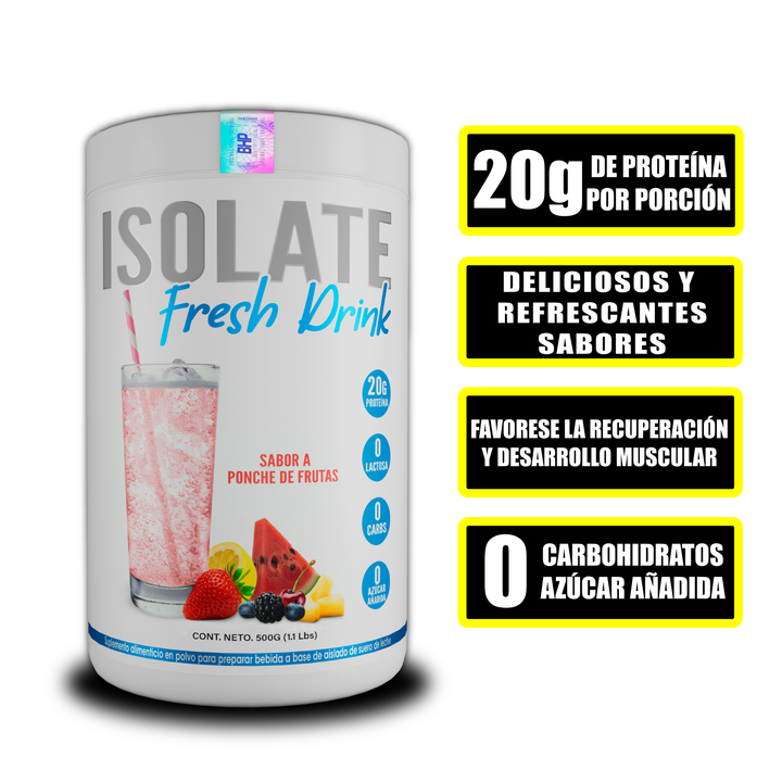 ISOLATE FRESH DRINK 11 LBS PONCHE DE FRUTAS