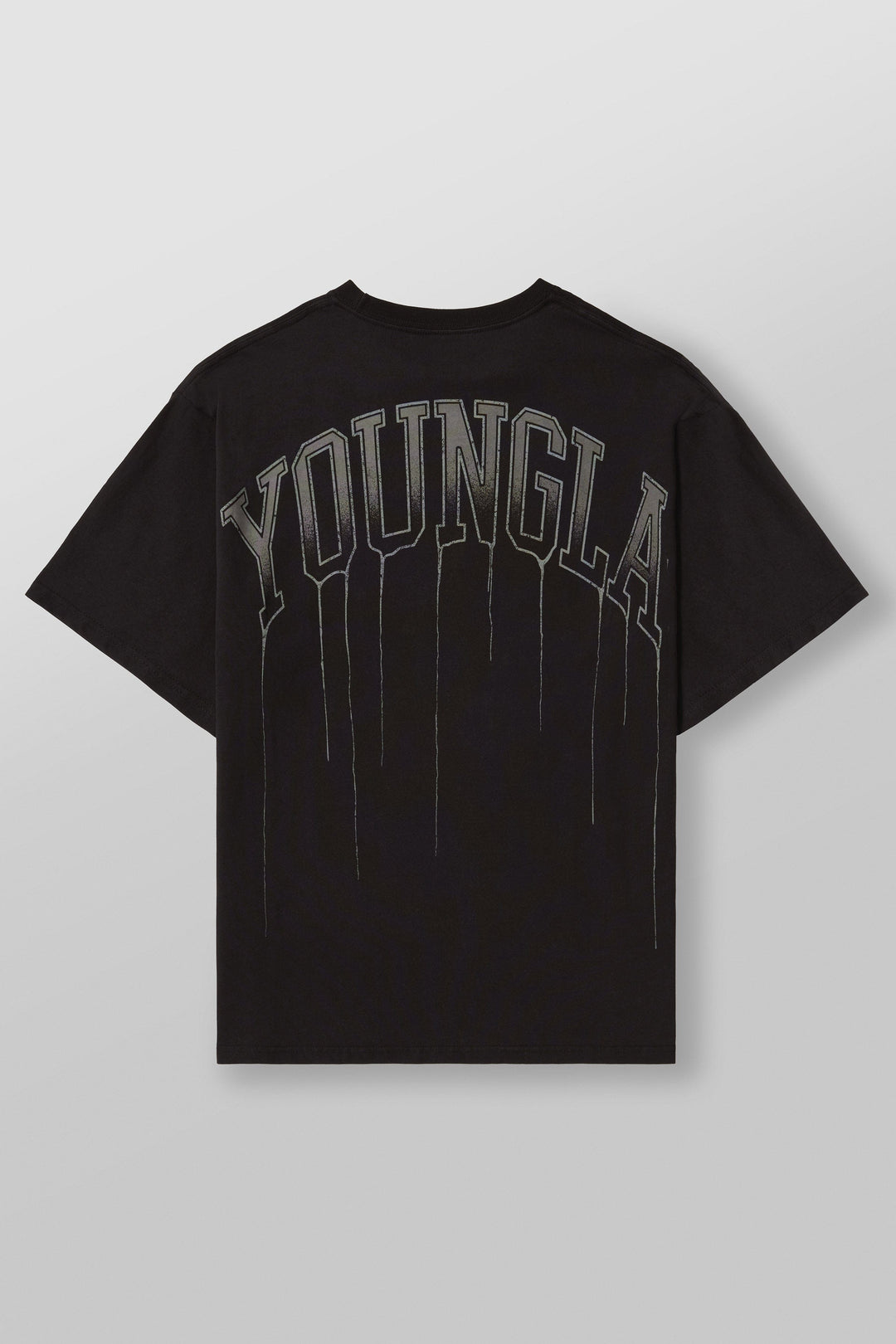 Drip Oversized Tee - Black Wash