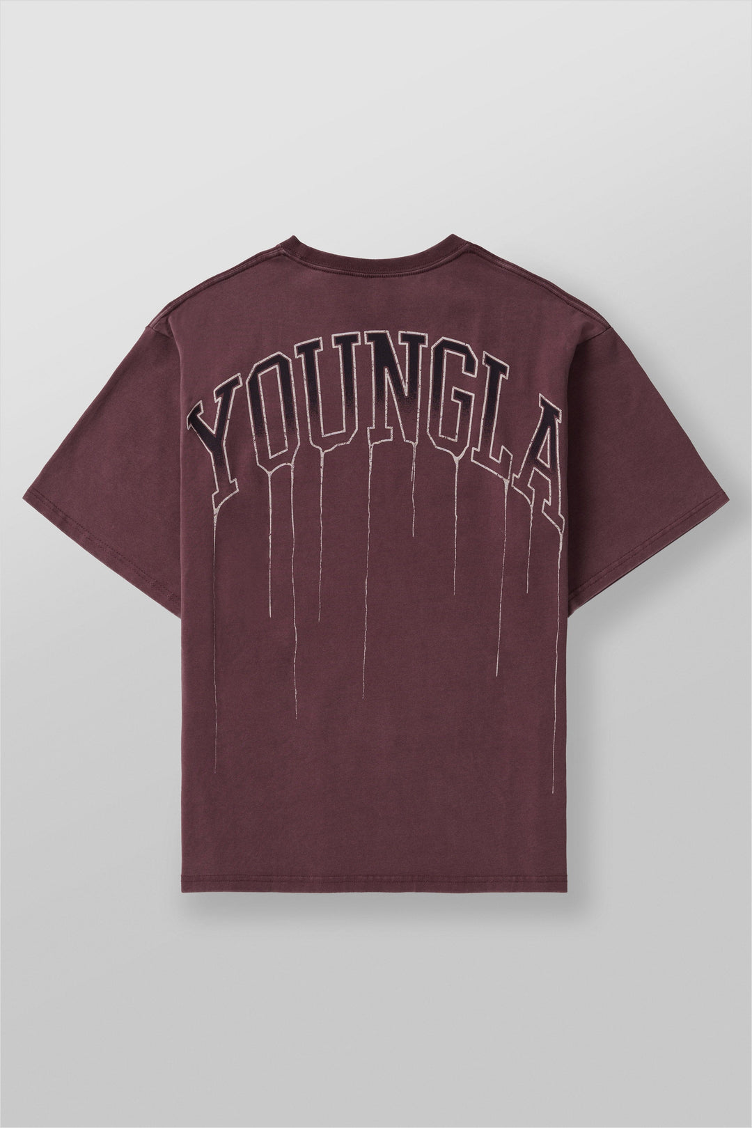 Drip Oversized Tee - Grape Wash